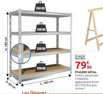 Rural Master Étagère métallique offre