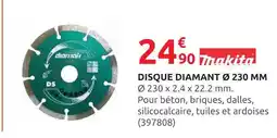 Rural Master MAKITA Disque diamant Ø 230 mm offre