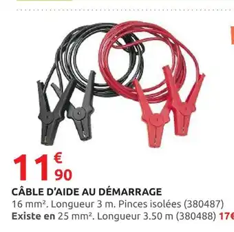 Rural Master Câble d'aide au démarrage offre