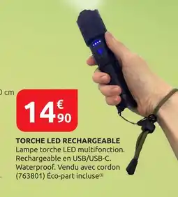 Rural Master Torche LED rechargeable offre