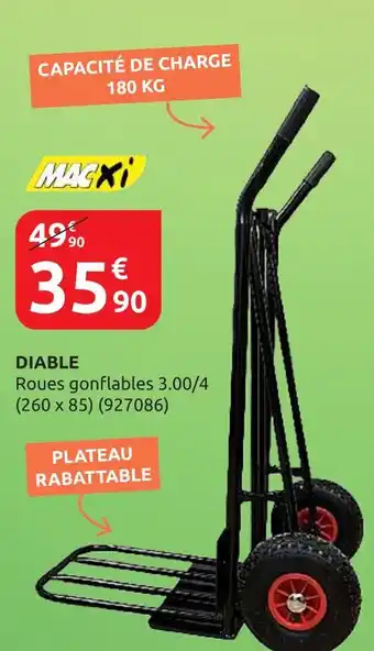 Rural Master MACXI Diable offre