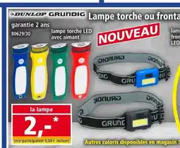 Norma Lampe torche ou frontale offre