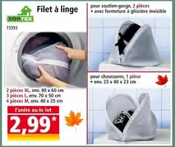 Norma TOPTEX Filet à linge XL offre