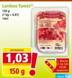 Norma Lardons fumés offre