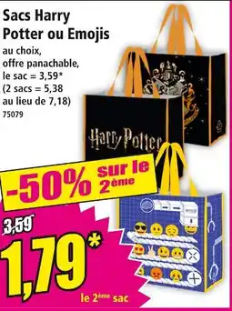Norma HARRY POTTER Sacs ou emojis offre