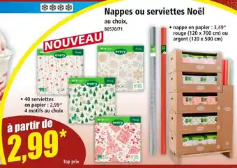 Norma Every Serviettes en papier Noël offre