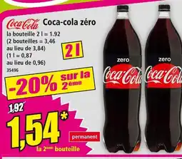 Norma Coca-Cola Coca-Cola zéro offre