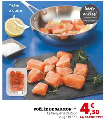 U Express Poêlée de saumon offre