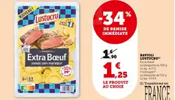 U Express LUSTUCRU Ravioli offre