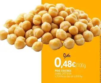 naturéO SANS DETOUR Pois Chiches offre