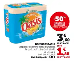 U Express Oasis Boisson offre