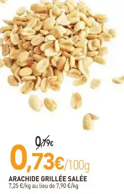 naturéO Arachide grillée salée offre