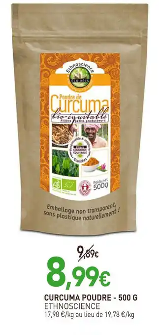 naturéO ETHNOSCIENCE Curcuma Poudre offre