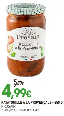 naturéO PROSAIN Ratatouille à la provençale - 650 g offre
