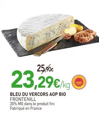 naturéO FRONTENILL Bleu du Vercors AOP Bio offre