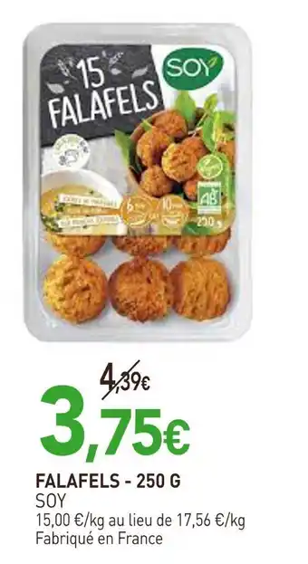 naturéO SOY FALAFELS offre