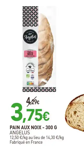 naturéO ANGELUS Pain aux noix - 300 g offre