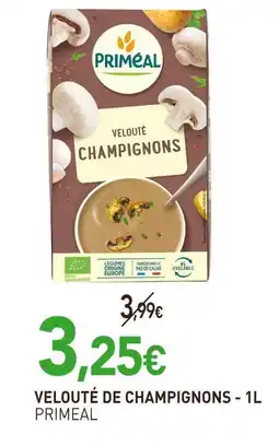 naturéO PRIMEAL Velouté de champignons offre