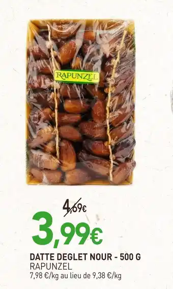 naturéO RAPUNZEL Datte deglet nour - 500 g offre