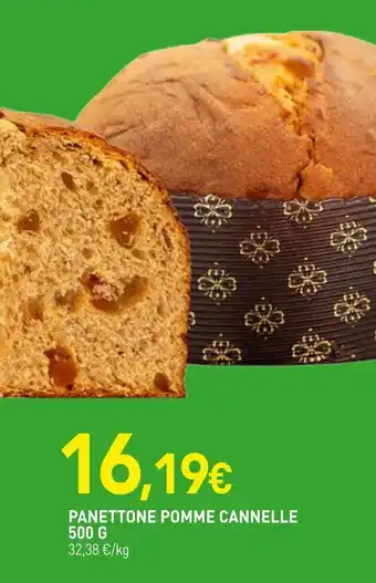 naturéO Panettone Pomme Cannelle offre