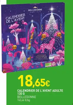 naturéO BELLEDONNE Calendrier de l'Avent Adulte offre