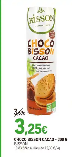 naturéO BISSON Choco bisson cacao - 300 g offre