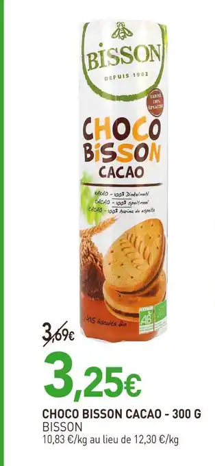 naturéO BISSON Choco bisson cacao - 300 g offre