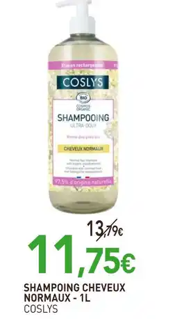 naturéO Coslys Shampoing Cheveux Normaux offre