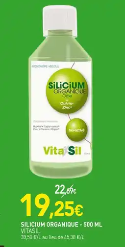naturéO VITASIL Silicium organique - 500 ml offre