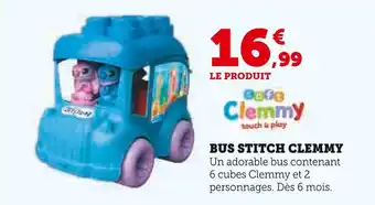 Hyper U CLEMMY Bus stitch offre