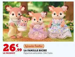 Hyper U SYLVANIAN FAMILLES La Famille Biche offre