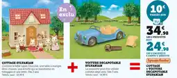 Hyper U SYLVANIAN FAMILLES Cottage offre