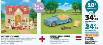 Hyper U SYLVANIAN FAMILLES Cottage offre