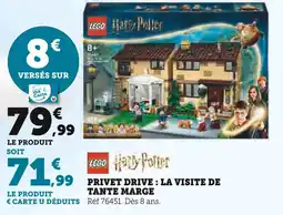 Hyper U LEGO Privet Drive : La Visite de Tante Marge offre