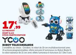 Hyper U YCOO Robot télécommande offre