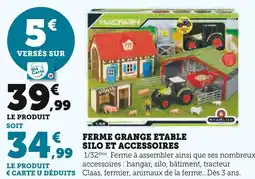 Hyper U Starlux Ferme Grange Etable Silo et Accessoires offre
