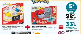 Hyper U Arene de combat + spinner offre