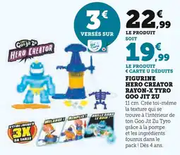 Hyper U TYRO GOO JIT ZU Figurine Hero Creator Rayon-X Tyro offre