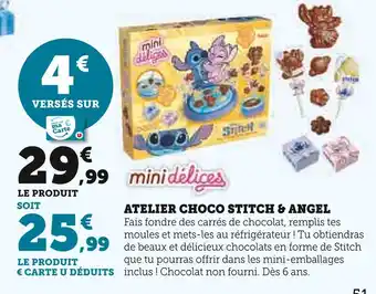 Hyper U Mini Délices / Stitch Atelier Choco Stitch & Angel offre