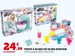 Hyper U CANAL TOYS Twist & slime ou slime station offre