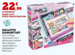 Hyper U STYLE 4 EVER Mallette diamant'art offre