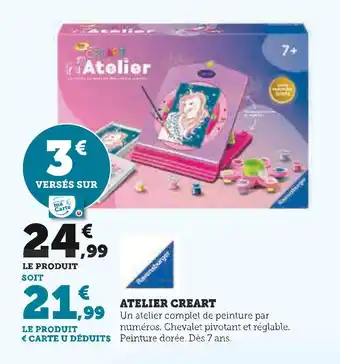 Hyper U RAVENSBURGER Atelier creart offre
