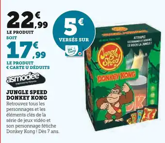 Hyper U Asmodee Jungle Speed Donkey Kong offre