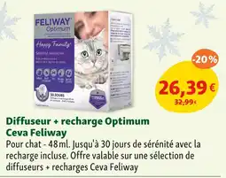 Maxi Zoo Ceva Feliway Diffuseur + recharge Optimum offre