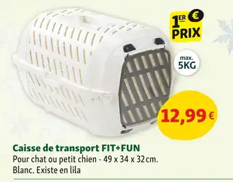 Maxi Zoo FIT+FUN Caisse de transport offre