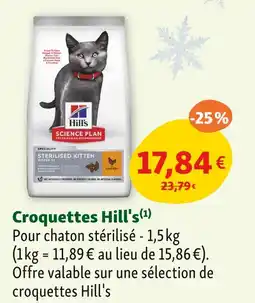 Maxi Zoo Hill's Croquettes Sterilised Kitten offre