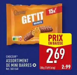 ALDI CHOCEUR Assortiment de mini barres offre