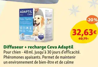 Maxi Zoo Ceva Adaptil Diffuseur + recharge offre