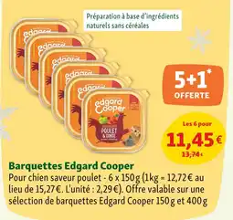 Maxi Zoo Edgard Cooper Barquettes offre