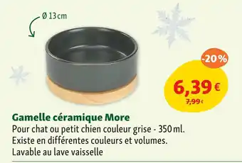 Maxi Zoo More Gamelle céramique offre